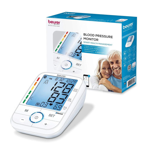 Clever Choice Large Cuff Arm Home Automatic Digital Blood Pressure Monitor  1-Tube Blue 1 Each, 1 - Kroger