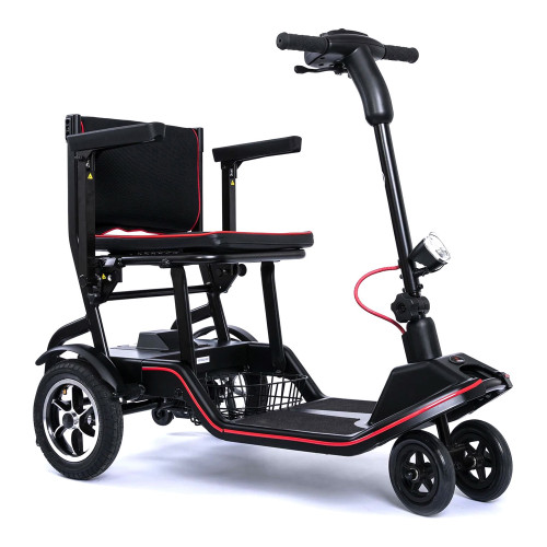 Feather 4 Wheel Electric Scooter Feather Mobility LLC FCS-BK