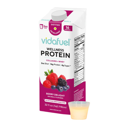 Vida Fuel Wellness Protein Oral Supplement Vidafuel Inc 02-222A