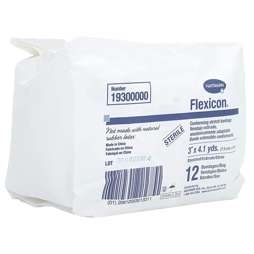 McKesson Fluff Gauze Bandage Roll - Absorbent 6-Ply Wound Dressing