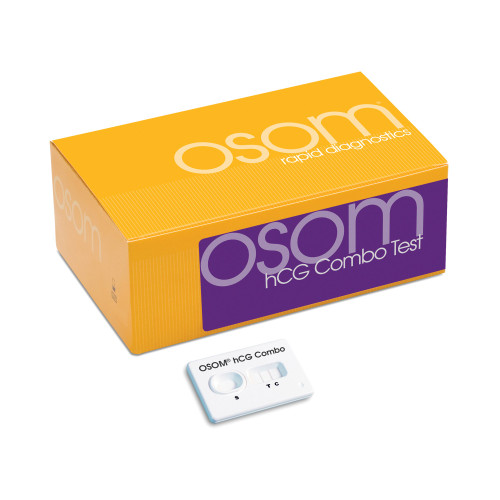 OSOM hCG Combo Rapid Test Kit Sekisui Diagnostics 124