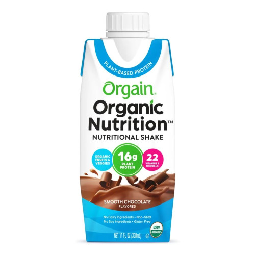 Organic Nutrition Vegan Oral Protein Supplement Orgain Inc