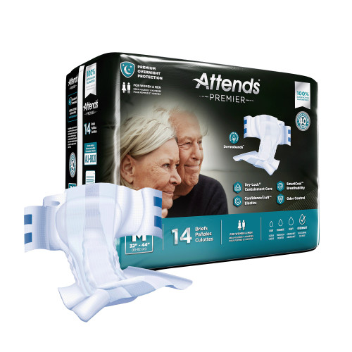 Attends Premier Incontinence Brief Attends Healthcare Products ALI-BR