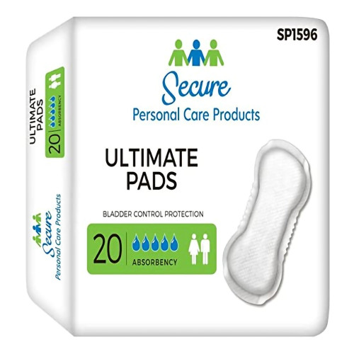 TotalDry Bladder Control Pad Secure Personal Care Products SP1596