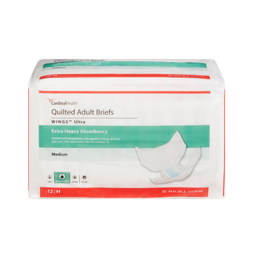 Wings Ultra Incontinence Brief Cardinal 77073