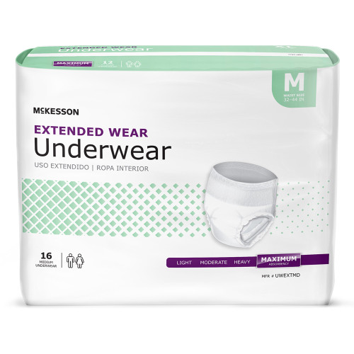 McKesson Extended Wear Absorbent Underwear McKesson Brand UWEXT