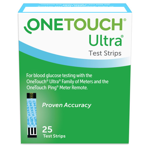 OneTouch Ultra 2 Blood Glucose Test Strips LifeScan 20994