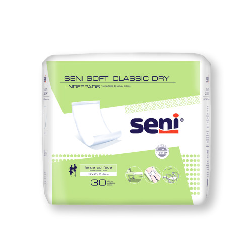 Seni Soft Classic Dry Underpad TZMO USA Inc S-0330-UC1