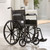 McKesson Wheelchair with Swing-Away Footrests - Folding, 18 in Seat Width