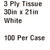 McKesson Adult Unisex 3-Ply Tissue Exam Cape 100 Ct