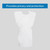 McKesson Adult Disposable Tissue-Poly Exam Gown, Economy, One Size 50 Ct