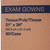 McKesson Pediatric Disposable Exam Gown Unisex Tissue-Poly Medium 50 Ct