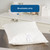 McKesson Bed Pillow Moisture-Resistant White Reusable, 21 X 27 Inch