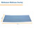 McKesson Mattress Overlay Pressure Redistribution Type Blue Convoluted Foam 72 L X 20 W X 2 H Inch