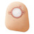 New Image 2-Piece Beige Ostomy Pouch Flat, Pre-Cut 7''