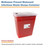 McKesson Prevent Sharps Container, Vertical Entry Disposal