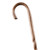 Brazos Twisted Brown Oak Round Handle Cane, 250 lbs. Weight Capacity