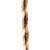 Brazos Twisted Hickory Walking Stick, 41" Height