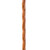 Brazos Walking Sticks, Wood Hiking Stick for Men and Women, Red, 58"