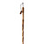 Brazos Twisted American Hardwood Walking Stick, 250 lbs. Weight Capacity