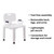 McKesson Bath Chair, Removable Back and Arms, Plastic - White, 350 lbs Capacity, 21 1/4 in W