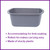 McKesson Wash Basin - Non-Sterile Plastic Bucket with Rolled Rim, 7 qt