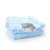 QUICK CHECK* H200 Sterilization Wrap Dual Layer White Blue 30X30"