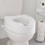McKesson Raised Toilet Seat with Locking Knobs - 400 lbs Capacity