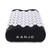 Kanjo Positioner Cushion Black , 12 X 10 X 4 Inch