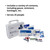 McKesson First Aid Kit for 25 People - Wall Mount Plastic Case