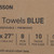 McKesson O.R. Towels - Sterile, Blue, 17 in x 27 in, 8 per pack