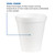 Dart Drinking Cups, Insulated Foam, White, Disposable, 6 oz