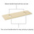 DMI Transfer Board with 2 Cut-Outs - Plywood, 440 lbs Capacity, 8 in x 30 in