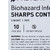 McKesson Prevent Sharps Container, Red - Horizontal Entry, 5 qt