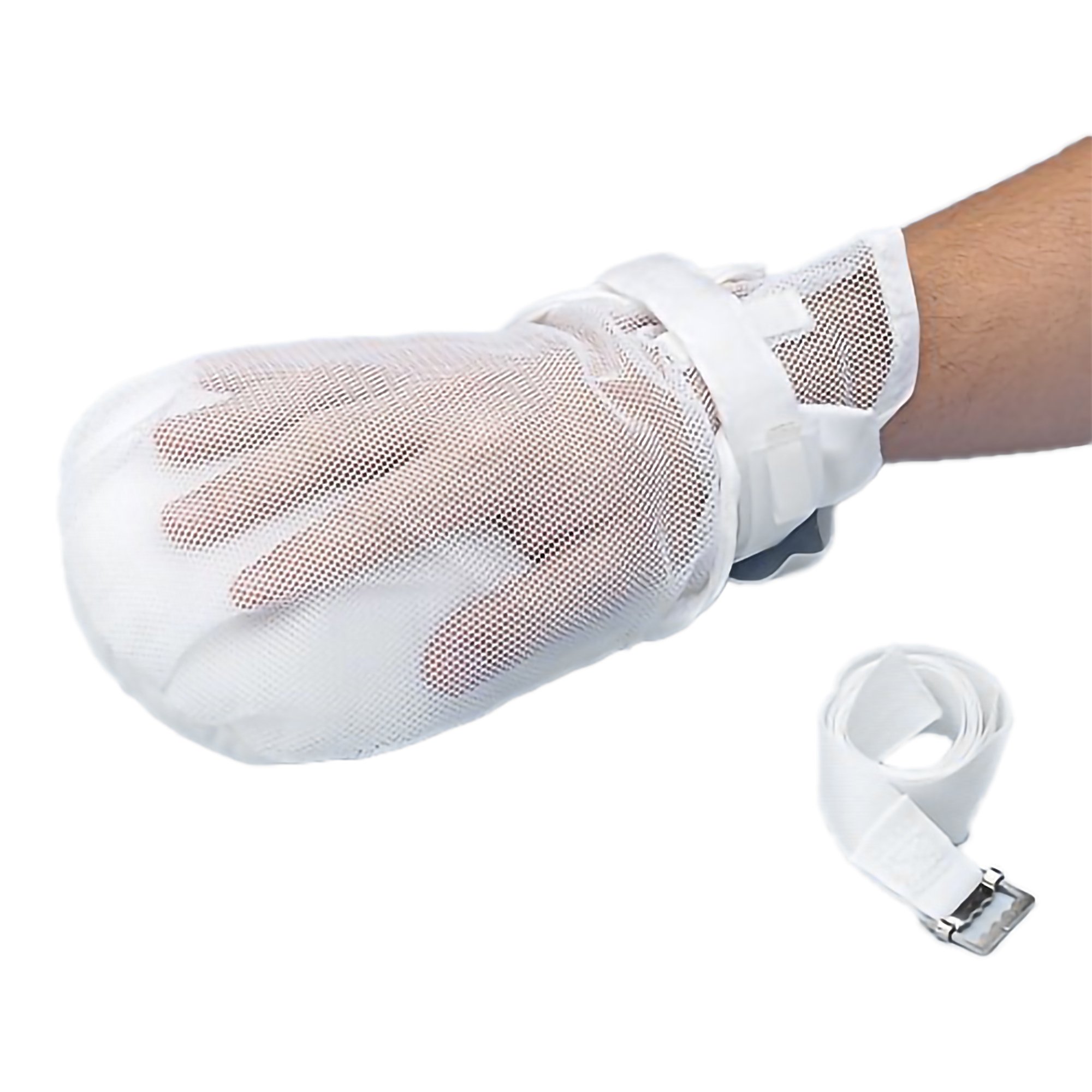 Double-Security Mitts Hand Control Mitt, Breathable Mesh One Size  Simply Medical