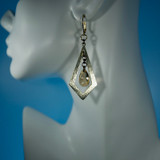 Geometric  tear earrings 