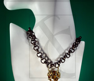 Trillion crystal rollo neacklace 