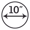 10 inch diameter tube
