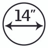 14 inch diameter tube
