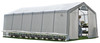 ShelterLogic 70591 GrowIT Heavy Duty 12 x 24 ft. Greenhouse - Grey