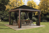 Sojag 500-9166606 Valencia Gazebo Wood Finish 12 x 12 ft. - Brown