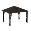 Sojag 500-9165029 Dakota Gazebo 10 x 12 ft - Dark brown