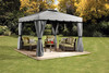 Sojag Roma 10x12 Gazebo - grey/black