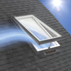 VELUX 30-1/2 in. x 46-1/2 in. Solar Powered Venting Curb Mount Skylight VCS 3046