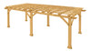 Yardistry 10 x 22 Meridian Cedar Wood Pergola 