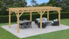 Yardistry 10 x 22 Meridian Cedar Wood Pergola 