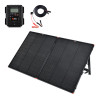 Rich Solar MEGA 200 Portable Briefcase Charging Kit | 200 Watt Portable Solar Panel | Premium 12V Portable Solar Panel for Generators, Vans, Campers | High Efficiency