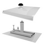 Quick Mount PV QMTR-F3.25 A 1 Flat Tile Flashing