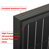 Rich Solar MEGA 100 ONYX | 100 Watt Monocrystalline Solar Panel | Best 12V Black Panel for VAN RVs and Off-Grid | 25-Year Output Warranty