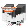 Rich Solar 6000W 48V 120VAC Cabin Kit